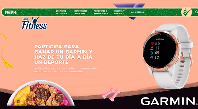 Gana un Garmin con Nestlé Fitness