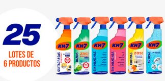 KH-7 sortea 25 lotes de productos KH-7 sortea 25 lotes de productos