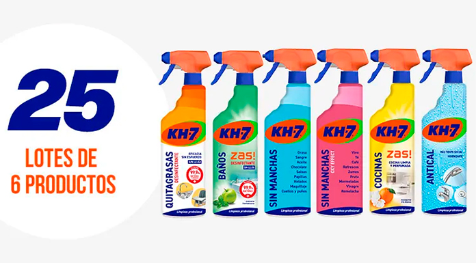 KH-7 sortea 25 lotes de productos
