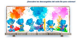 Pinta y colorea ositos Bo de Nestlé Bebé Pinta y colorea ositos Bo de Nestlé Bebé
