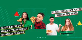Pizzas gratis para tus amigos en Papa John’s Pizzas gratis para tus amigos en Papa John's