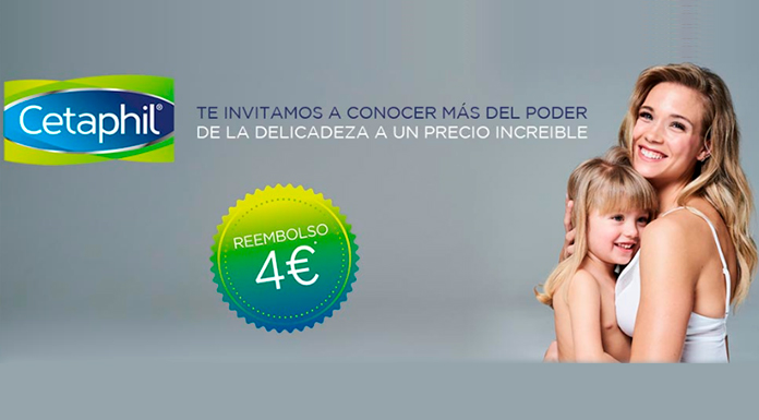 Reembolsos de 4 € en Cetaphil