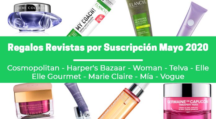 Regalos revistas por suscripción de mayo 2020