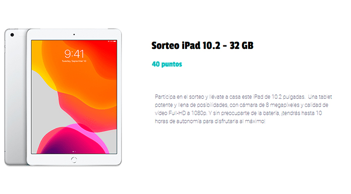 Sorteo de iPad 10.2 de Central Lechera Asturiana