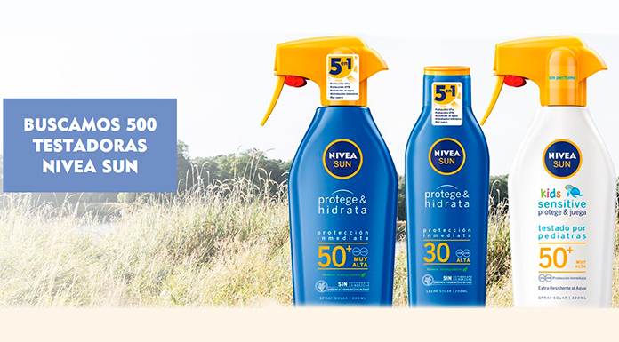 Conviértete en una de las 500 testadoras Nivea Sun