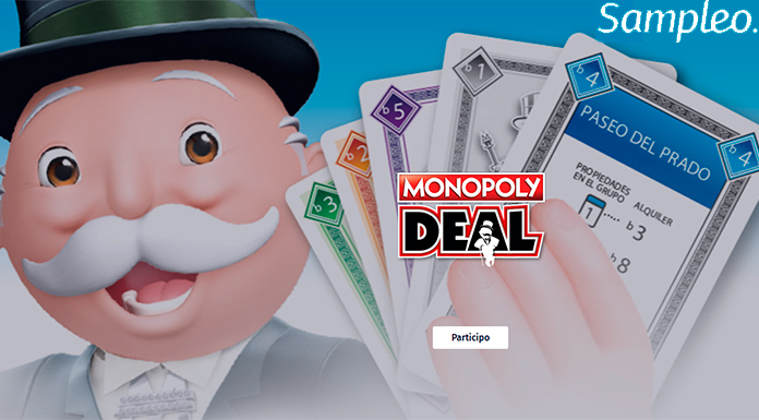 Gratis Monopoly Deal con Sampleo