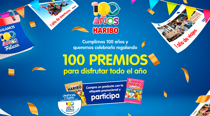 Haribo regala 100 premios para todo el año