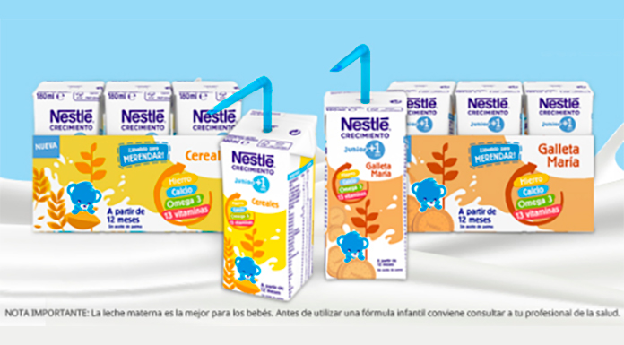 Kuvut da a probar gratis Nestlé Crecimiento Junior +1