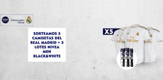 Nivea sortea 5 camisetas del Real Madrid y lotes