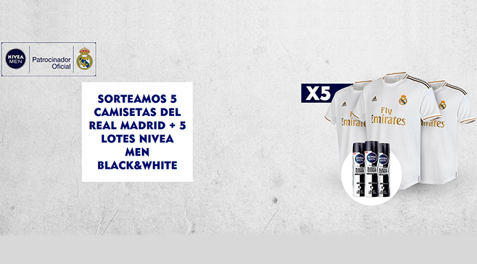 Nivea sortea 5 camisetas del Real Madrid y lotes