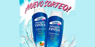 Sortean 10 geles de ducha Cremoso de Instituto Español Sortean 10 geles de ducha Cremoso de Instituto Español