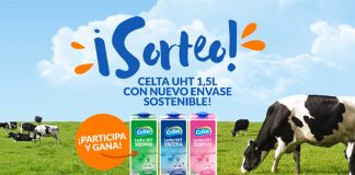 Sortean 5 packs de leche Celta con nuevo envase Sortean 5 packs de leche Celta con nuevo envase