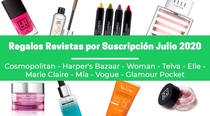 regalos de las revistas por suscripcion julio 2020