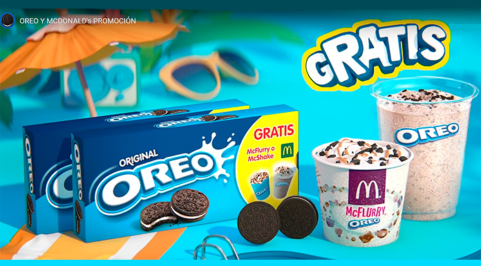 Consigue gratis un McFlurry o McShake con Oreo