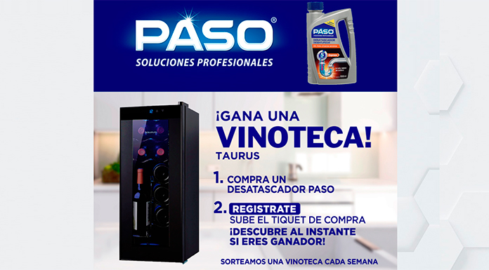 Gana una vinoteca Taurus con Paso