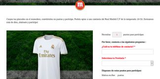 Gratis una camiseta del Real Madrid con Mahou