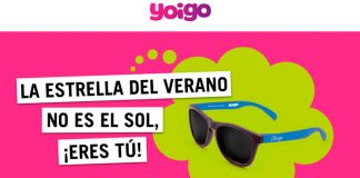 Llévate gratis unas gafas de sol con Yoigo Llévate gratis unas gafas de sol con Yoigo