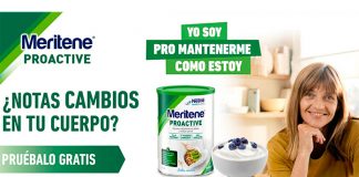 Muestras gratis de Meritene Proactive Muestras gratis de Meritene Proactive