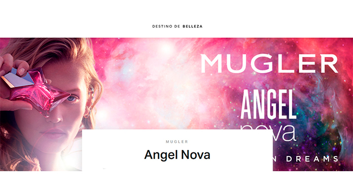 Muestras gratis del perfume Angel Nova