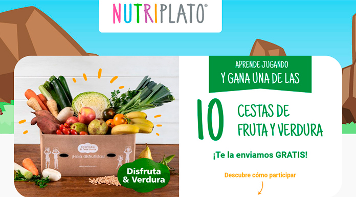 Nestlé sortea 10 cestas de fruta y verdura