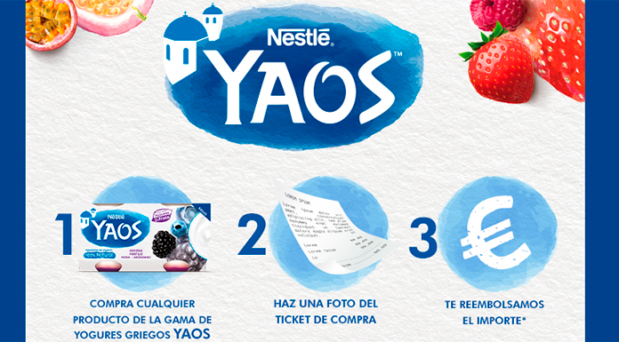 Prueba gratis Yaos de Nestlé