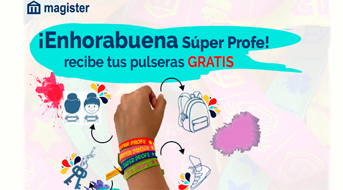 Pulseras gratis con Magister