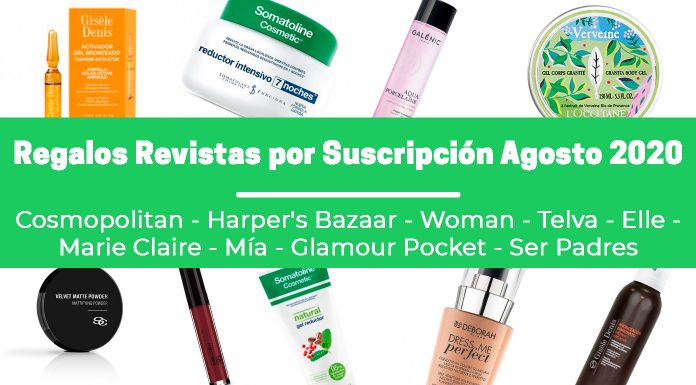 Regalos Revistas por suscripción Agosto 2020