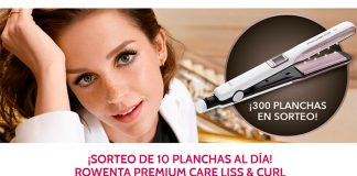 Sorteo de 10 planchas Rowenta al día de Bourjois Sorteo de 10 planchas Rowenta al día de Bourjois