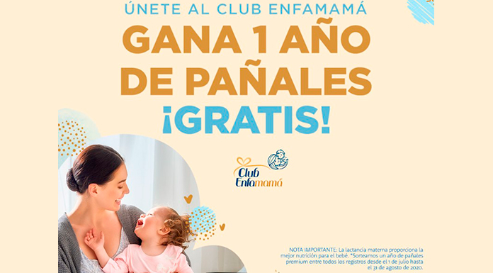 1 Año de pañales gratis con Club Enfamamá