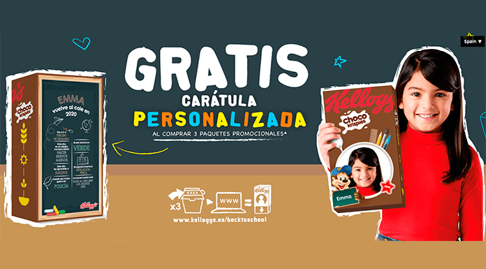 Carátula personalizada gratis con Kellogg's