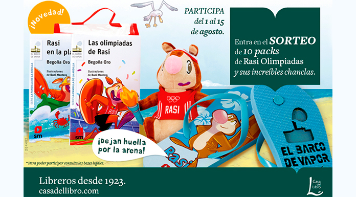 Casa del libro sortea 10 packs de Rasi Olimpiadas