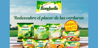 Dan a probar gratis verduras Bonduelle Dan a probar gratis verduras Bonduelle