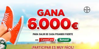 Gana 6.000 euros que sortea Funsol y CanesCare Pro·Tect Spray Gana 6.000 euros que sortea Funsol y CanesCare Pro·Tect Spray