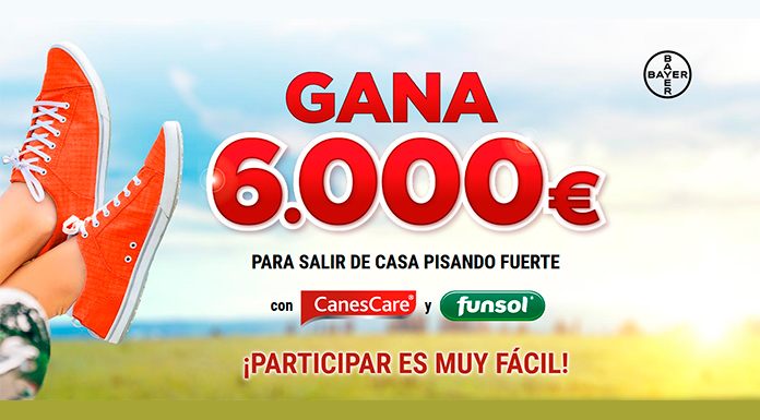 Gana 6.000 euros que sortea Funsol y CanesCare Pro·Tect Spray