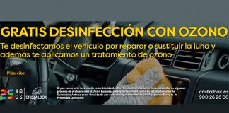 Gratis desinfección del vehículo con Cristalbox Gratis desinfección del vehículo con Cristalbox