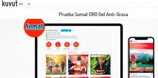 Kuvut da a probar gratis Somat ORO Gel Anti-Grasa Kuvut da a probar gratis Somat ORO Gel Anti-Grasa