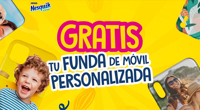 Llévate gratis una funda de móvil con Nesquik