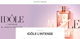 Muestras gratis del perfume Idôle L'Intense