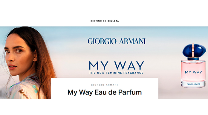 Muestras gratis del perfume My Way