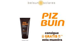 Muestras gratis Piz Buin Tan & Protect Muestras gratis Piz Buin Tan & Protect