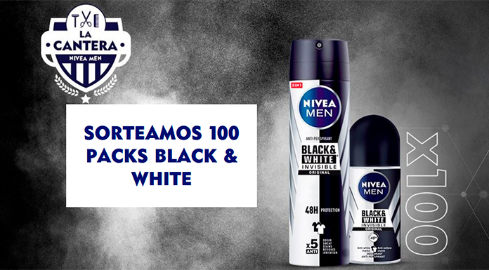 Nivea Men sortea 100 packs Black & White