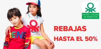 Rebajas hasta el 50% de descuento en Benetton Rebajas hasta el 50% de descuento en Benetton