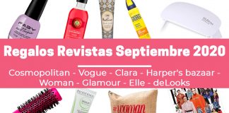 Regalos Revistas Septiembre 2020 Regalos Revistas Septiembre 2020