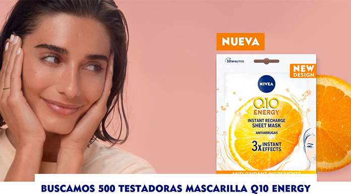 Buscan testadoras de mascarilla Q10 Energy