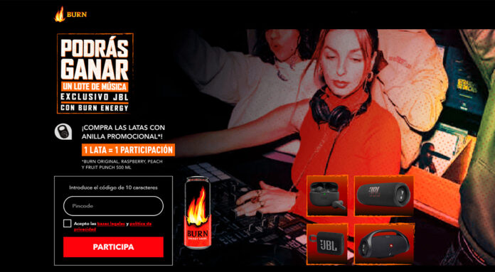 Consigue premios con Burn