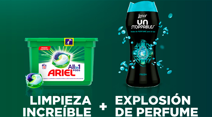 Consigue un kit Ariel PODS + Lenor UNstoppables con Próxima a ti