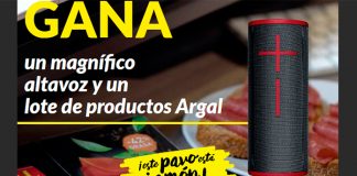 Gana un altavoz y un lote de productos Argal Gana un altavoz y un lote de productos Argal