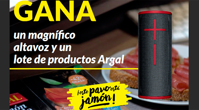 Gana un altavoz y un lote de productos Argal