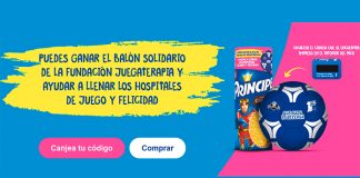 Gana un balón solidario con Príncipe Gana un balón solidario con Príncipe