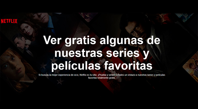 Gratis ver películas y series en Netflix